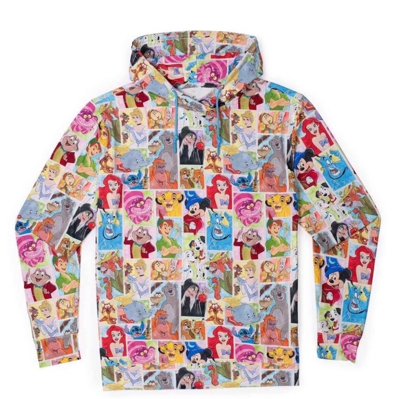RSVLTS NWOT All Over Disney Limited Edition Performance Hoodie Unisex - Picture 4 of 10